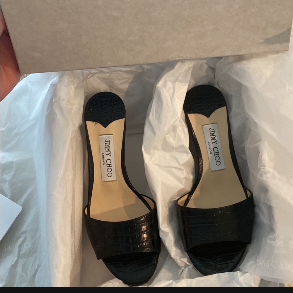 Size 7! Jimmy Choo mules